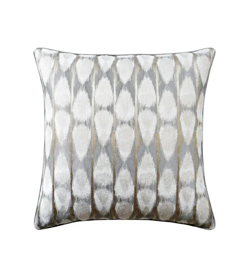 Dubai Ikat Granite Pillow Atelier Modern