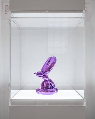 Balloon Rabbit (Violet) by Jeff Koons