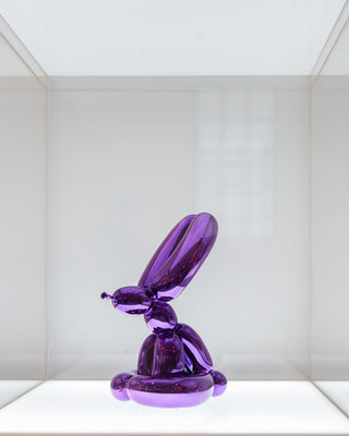 Balloon Rabbit (Violet) by Jeff Koons