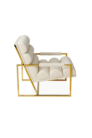 Channeled Goldfinger Lounge Chair