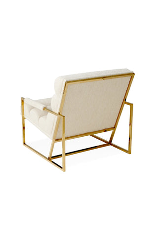 Channeled Goldfinger Lounge Chair