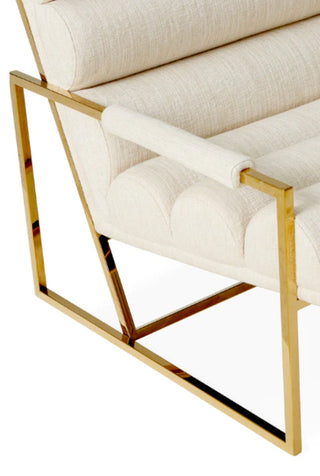 Channeled Goldfinger Lounge Chair