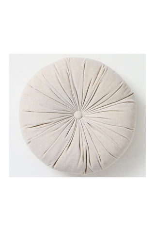 Classic Velvet Tufted Round Pillow