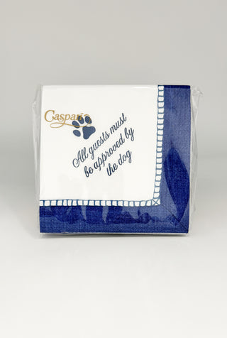 Guests Approved by Dog Cocktail Napkins