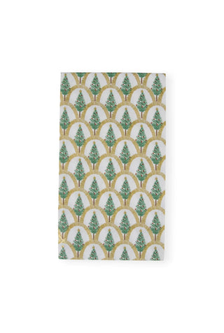 Deco Christmas Gold Guest Towel Napkins