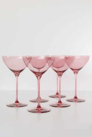Estelle Colored Martini Glass | Set of 6