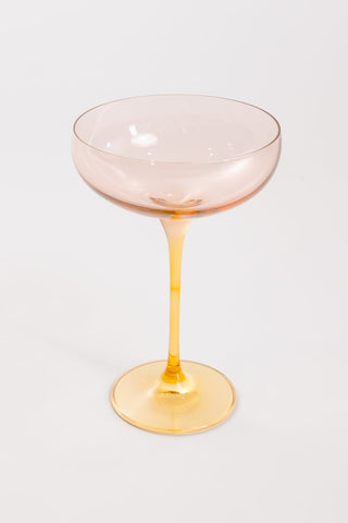 Estelle Colored Champagne Coupe | Set of 2