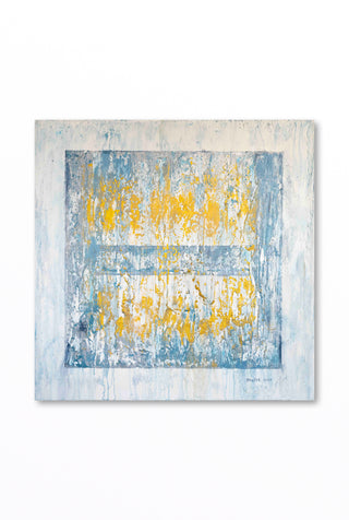 Ice Cube in Springtime Blue Gray