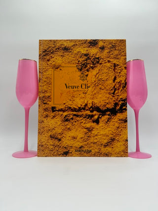 Veuve Cliquot + Two Champagne Flutes