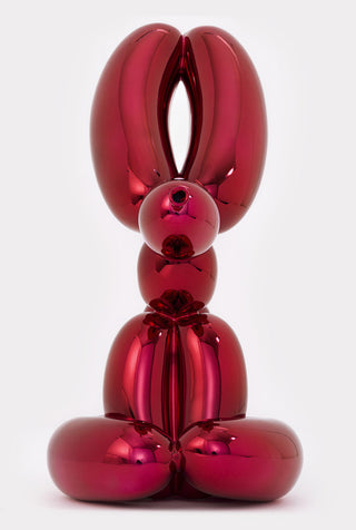 Balloon Rabbit (Red) by Jeff Koons