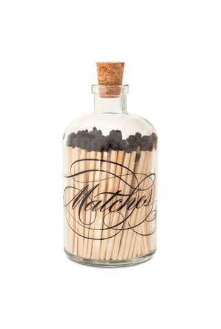 Large Apothecary Match Bottle