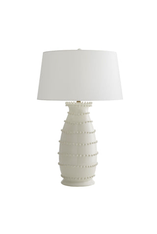 Cascade Ceramic Table Lamp in Ivory