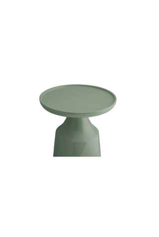 Lacquer Sculptural End Table - Spa