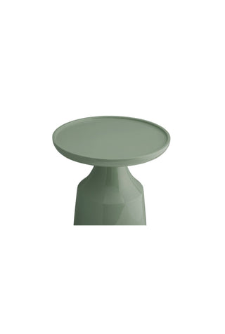 Lacquer Sculptural End Table - Spa