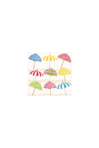 Beach Umbrellas Cocktail Napkins