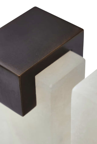 Alabaster Bookends