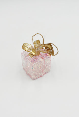Sparkly Gift Box Ornament