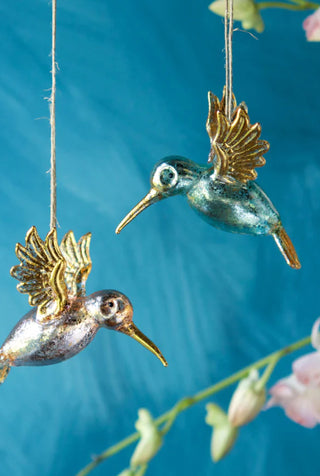 Fiesty Hummingbird Ornament - Atelier Modern