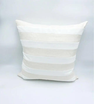 Parker Stripe Ivory Pillow - Atelier Modern