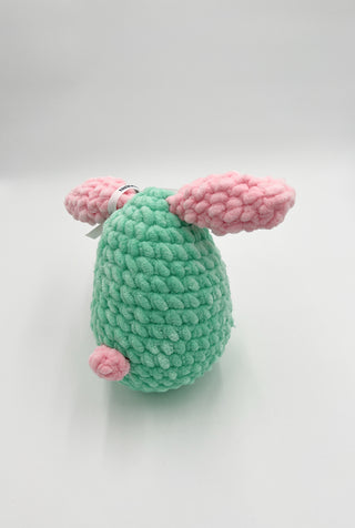 Mint Green + Pink Bunny Yarnimal