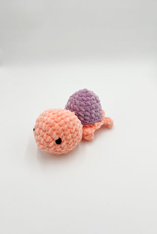 Orange + Purple Turtle Yarnimal