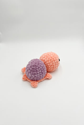 Orange + Purple Turtle Yarnimal
